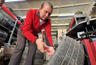 Kansere yakalandı, işini bırakmadı