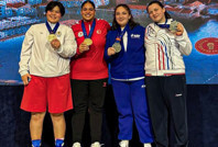 Trabzonsporlu milli boksör Havvanur Kethüda, dünya şampiyonu oldu