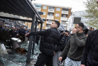 59 kişinin öldüğü Kuzey Makedonya'da büyük öfke: Halk kafeye saldırdı