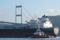 Türk boğazlarından ilk yarıda 41 bin gemi geçti