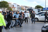 Muğla'da İmamoğlu protestosuna polis müdahalesi