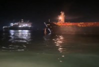 İstanbul'da karaya oturdu, kurtarma çalışması başlatıldı