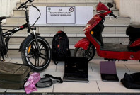 Hızını alamayan hırsız vergi dairesinde yakalandı