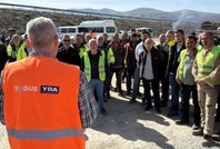 12 yıldır bitmiyordu... İşçiler 'paydos' dedi