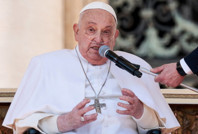 Papa aylar sonra ilk kez kamuoyunun karşısına çıktı