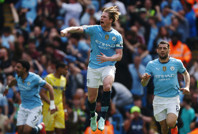 Kevin De Bruyne'den son bir şarkı: City, 2-0 geriye düştüğü maçı 5-2 kazandı!