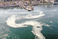 Av sezonu kötü bitti: Balık beklerken müsilaj yakaladılar
