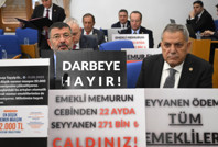 Meclis’te seyyanen zam protestosu