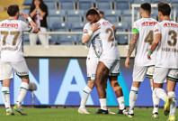 Beş gol atıldı, Konyaspor Hatayspor'u 90'da devirdi