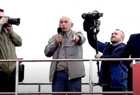 Ceza yazılan çiftçi resti çekti