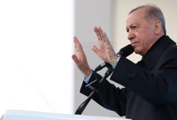 Erdoğan konuşurken pankart açan işçi tutuklandı