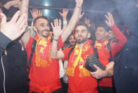 Kayserispor’a şampiyon gibi karşılama