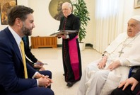 Papa Francis'i en son gören isim konuştu
