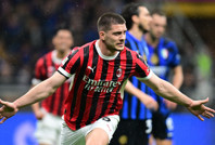 Milan, Inter'in içinden geçti: Finale yükseldiler