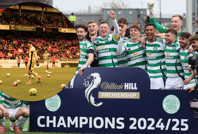 Celtic üst üste 4. kez şampiyon oldu: Maça mandalinalı eylem damga vurdu