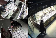 Müşteri gibi girdiği kuyumcudan 560 bin liralık takıyı alıp kaçtı