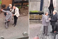 Döner bıçağıyla saldırdı: İçkiliymiş