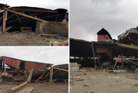 Meteoroloji sarı kodla uyarmıştı: Çatılar uçtu, direkler devrildi