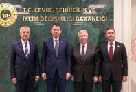 Murat Kurum, CHP'li başkanlarla görüştü