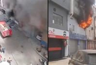 Kağıthane'de yangın: Bir kişi öldü