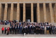 Şampiyon Gençlerbirliği'nden Anıtkabir'e ziyaret