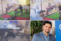 Bıçaklı saldırgana müdahale edip kadını kurtardı