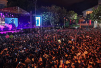 Denizli'de Ceza konserinde yürekler ağza geldi