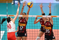 Sultanlar ev sahibi İtalya'ya yenildi