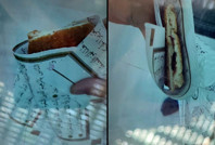 Kur'an-ı Kerim sayfalarını tost kağıdı yaptı