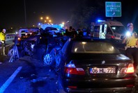TEM’de zincirleme kaza
