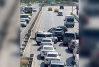 Beykoz’da seyir halindeyken fenalaşan sürücü otomobilinde kilitli kaldı