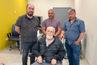 Emekli madenci zamana karşı yarışıp babasını kurtardı