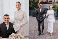 Fenerbahçeli Levent Mercan dünya evine girdi