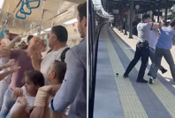 Marmaray’daki yumruklu saldırıda tahliye kararı