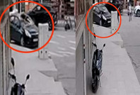 6 yaşındaki çocuk 5'inci kattan arabanın üstüne böyle düştü