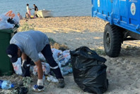 Tatilcilerin Saros'a mirası 200 ton çöp