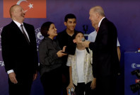 Anahtar teslim töreninde ilginç diyalog