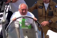 Göbeği kokpitte kaldı: Başbakanın uçak şovu hüsranla bitti