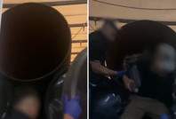 Sınırda borulara gizlenen 6 kişi yakalandı