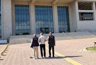 Sahte kimlikle yakalandı