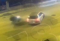 'Dur' ihtarına uymayan sürücü ölümden döndü