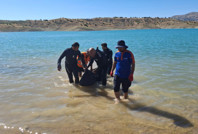 Karpuzu almaya çalışırken öldü