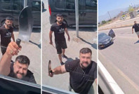 Korku filmi gibi: Soğukkanlılığı sayesinde kurtuldu