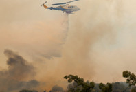 Sakız Adası'nı sönmemiş bir sigara yaktı