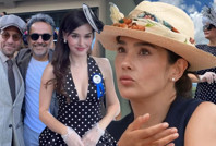 Gazi Koşusu'na ünlü isimler akın etti! Hipodromda şıklık yarışı