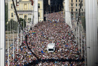 Budapeşte’de renkli gün: Orban rahatsız oldu