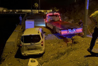 Travmatik kaza: Enkazı yine yol sandılar