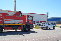 Aksaray'da fabrikada patlama