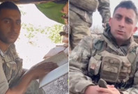 Şehit askerin mağaraya girmeden önceki görüntüleri ortaya çıktı