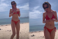 Yasemin Kay Allen ayrılığın ardından soluğu tatilde aldı